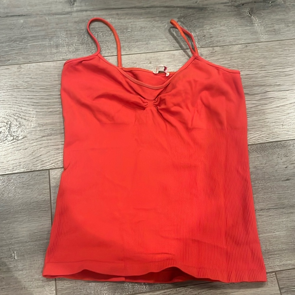Orange cute tank! Size xs-s